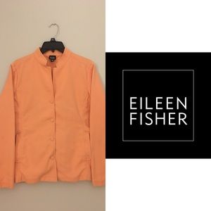 Eileen Fisher Peach Blazer Jacket Size Medium